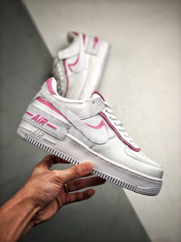 Nike Air Force 1 Shadow white-pink купить в спб питере мск