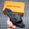 Шлепанцы Louis Vuitton мужские черные