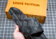 Шлепанцы Louis Vuitton мужские черные