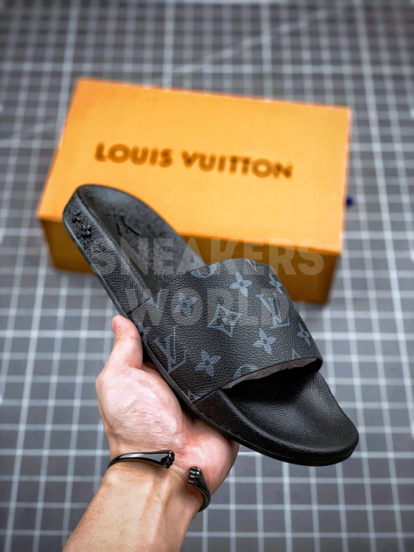 Шлепанцы Louis Vuitton мужские черные