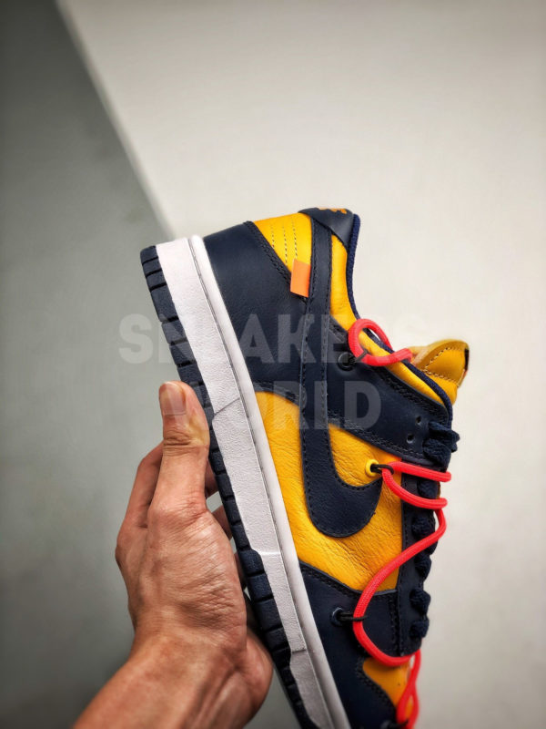 Off-White x Nike Dunk Low University Gold где купить в спб питере мск москве россии