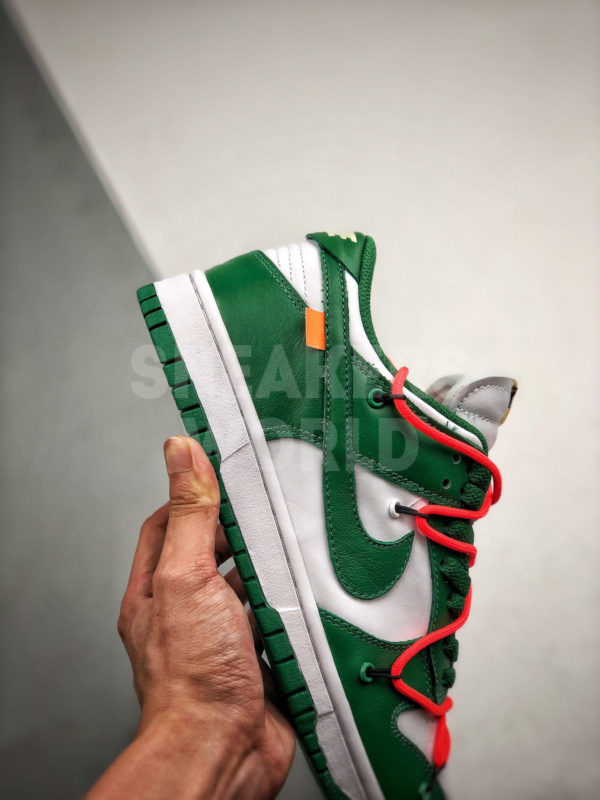 Off-White x Nike Dunk Low «Pine Green» где купить в спб питере мск москве