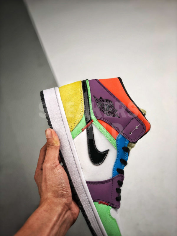 Air Jordan 1 Mid Multicolor где купить в