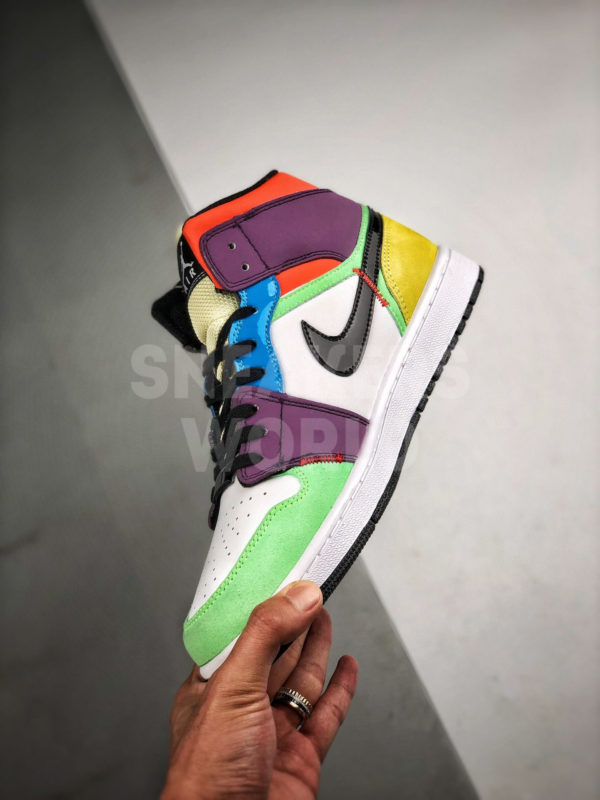 Air Jordan 1 Mid Multicolor где купить в спб питере