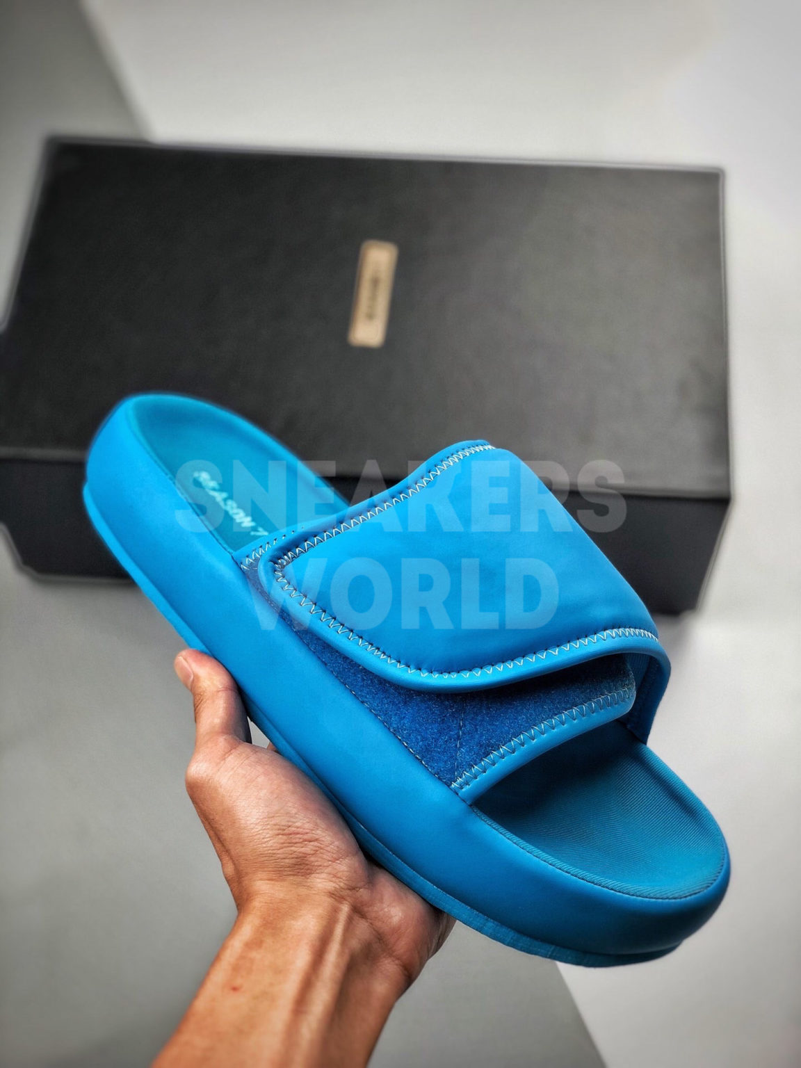 Adidas Yeezy Season 7 синие