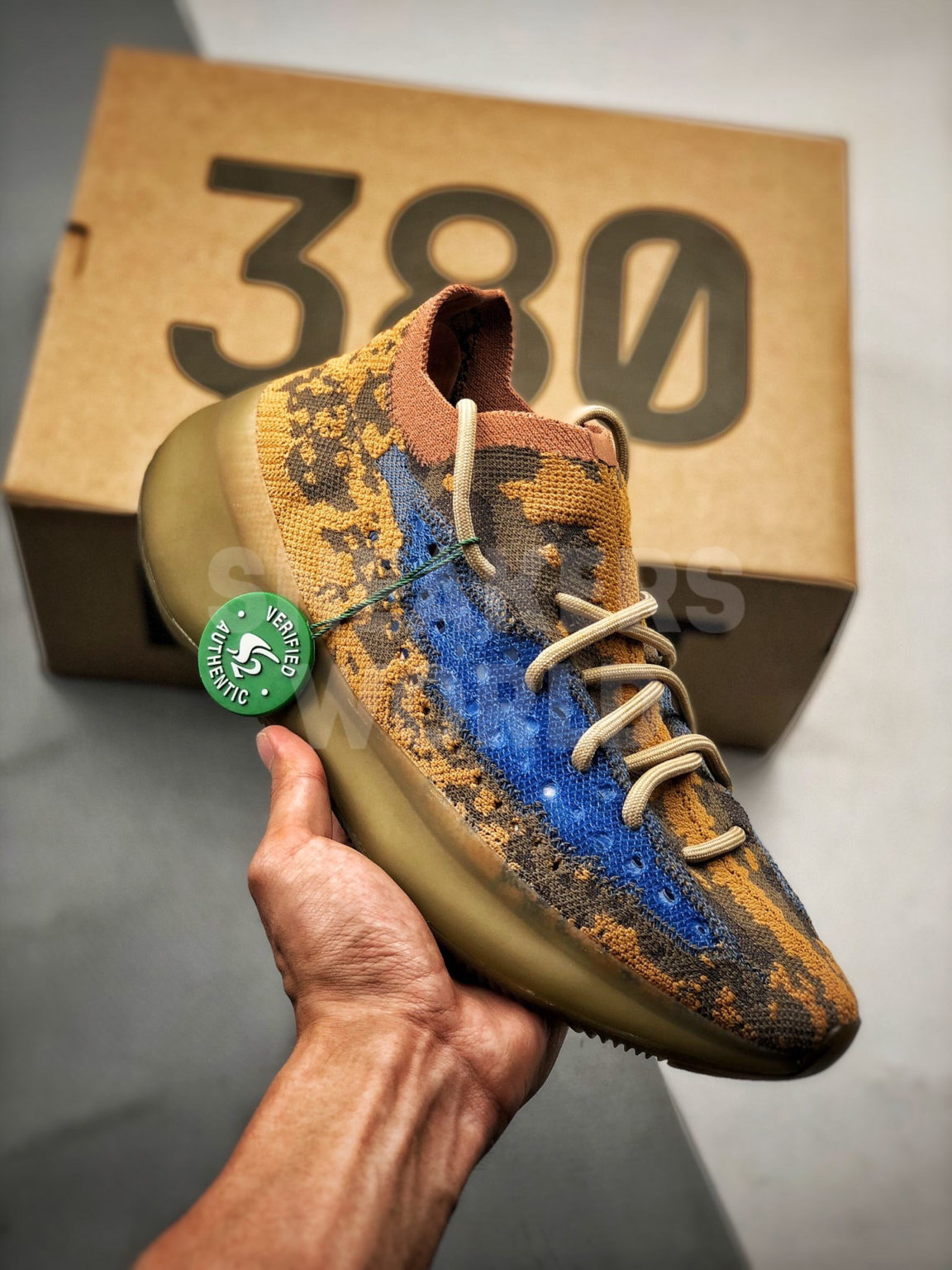Adidas Yeezy Boost 380 Blue Oat