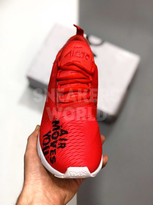 Nike Air Max 270 красные купить в Спб