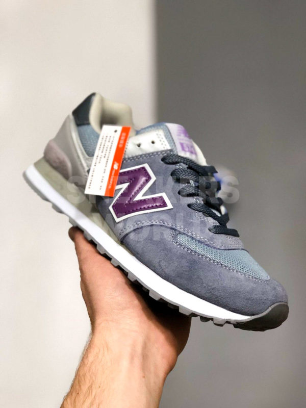 New Balance 574 фиолетовые купить