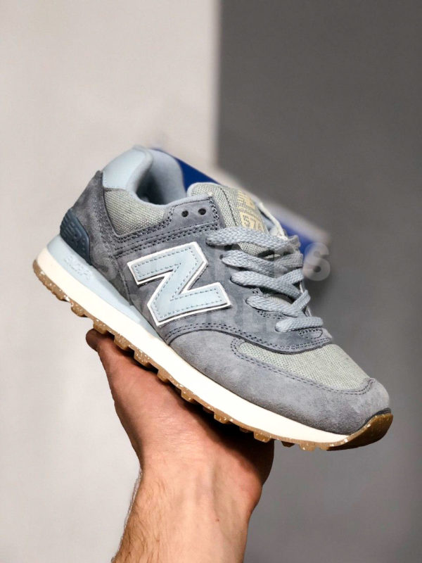 New Balance 574 голубые