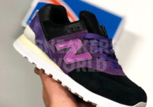 New Balance 574 фиолетовые