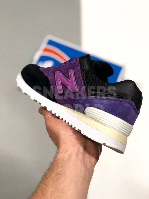 New Balance 574 фиолетовые купить