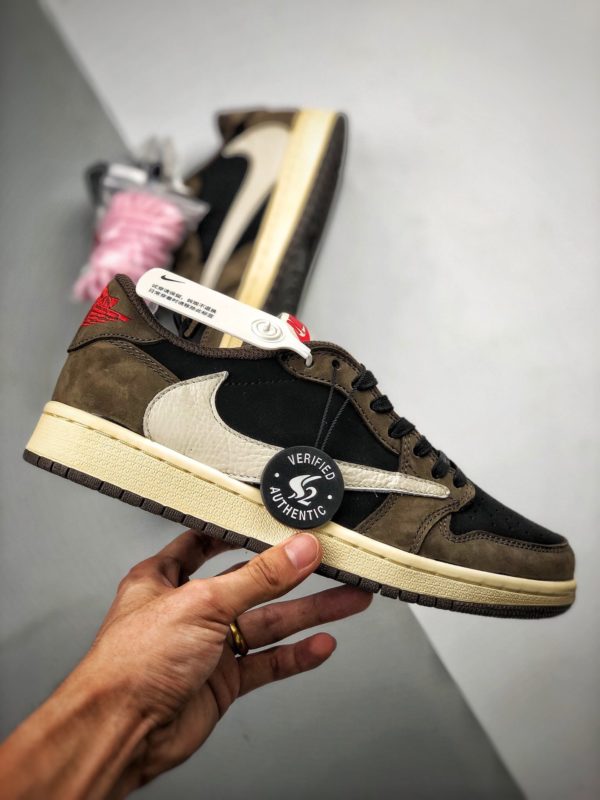 Travis Scott x Air Jordan 1 Low где купить в