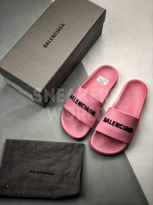 Тапки Balenciaga розовые где купить