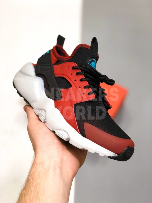 Nike Air Huarache красно-черные