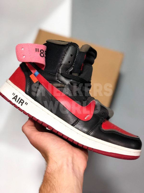 Nike Air Jordan 1 Bred Off-White купить