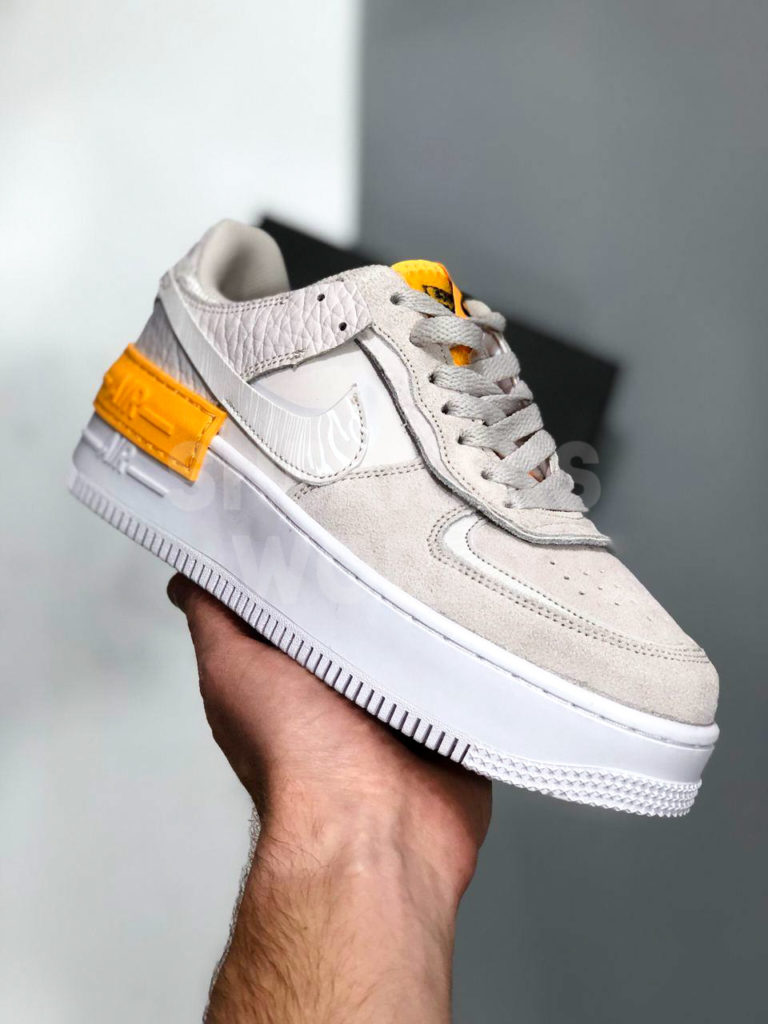 Nike Air Force 1 Shadow серые