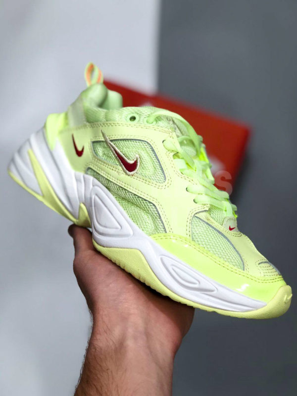 Nike M2K Tekno салатовые