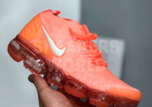 Nike Air Vapormax Flyknit персиковые
