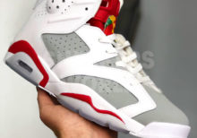 Nike Air Jordan Retro 6 белые