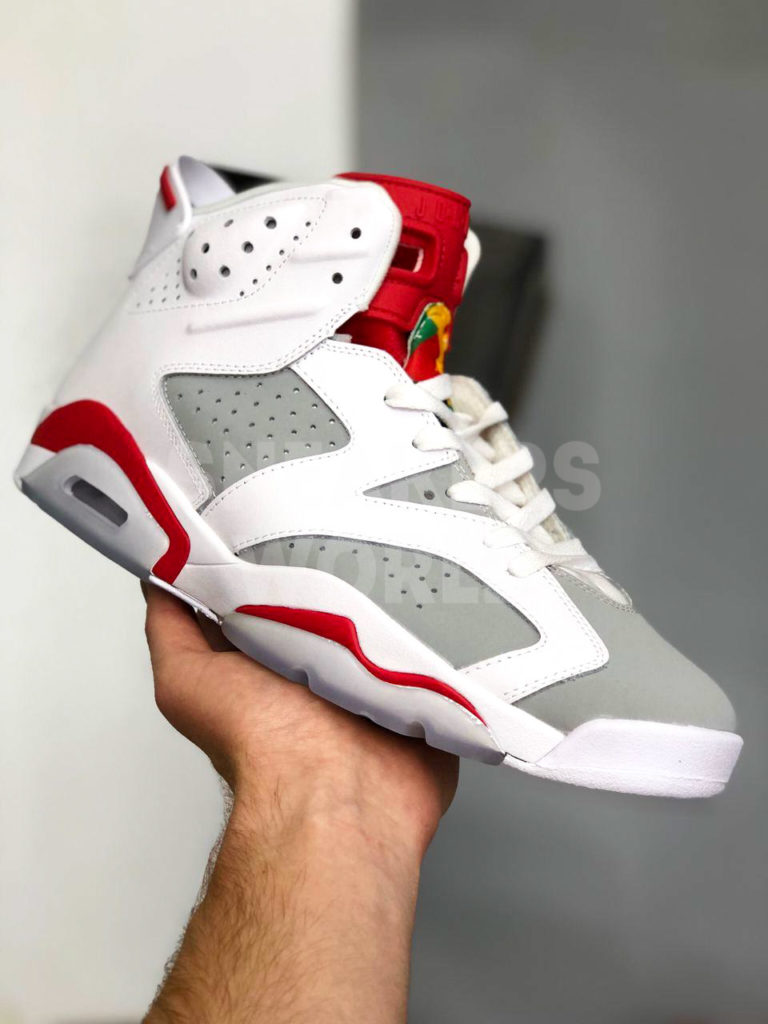 Nike Air Jordan Retro 6 белые