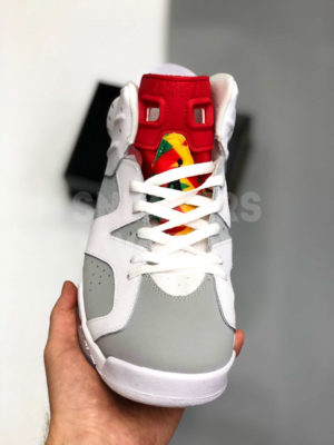 Nike Air Jordan Retro 6 белые