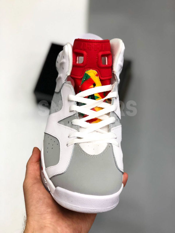 Nike Air Jordan Retro 6 белые купить