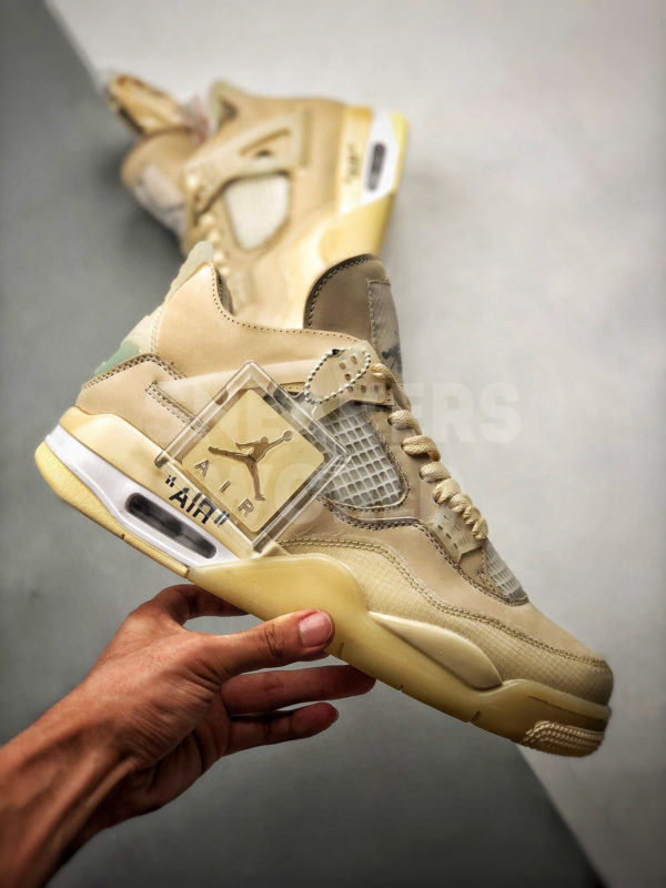 Nike Air Jordan 4 x Off-White Sail купить в спб