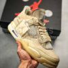 Nike Air Jordan 4 x Off-White Sail