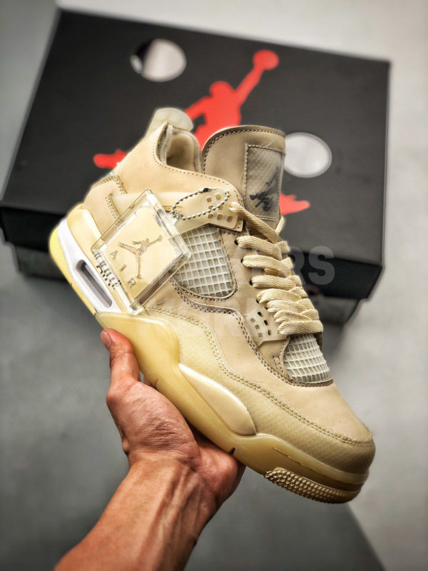 Nike Air Jordan 4 x Off-White Sail