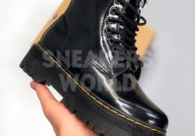 Dr Martens лаковые с мехом