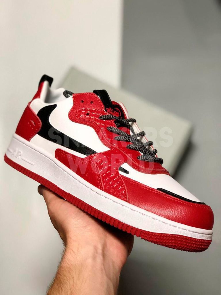 Nike Air Force 1 красные