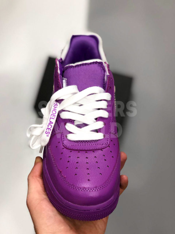 Nike Air Force 1 x Off-White фиолетовые купить в спб питере