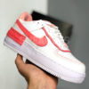 Nike Air Force 1 Shadow бело-розовые