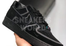 Nike Air Force 1 Black Reflective