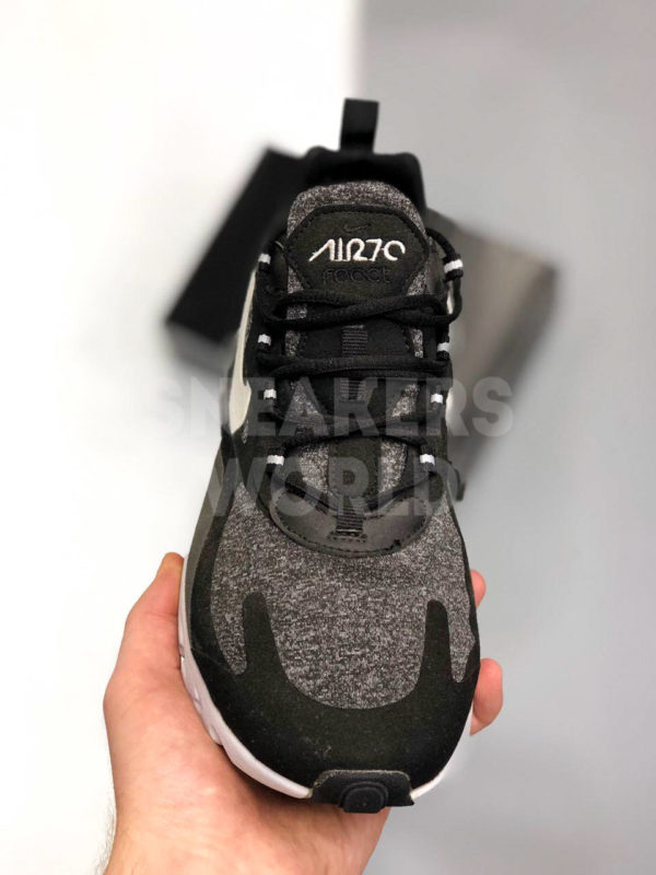 Кроссовки Nike Air Max 270 React черные купить в спб