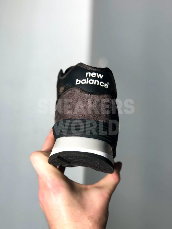 New Balance 574 коричневые замша