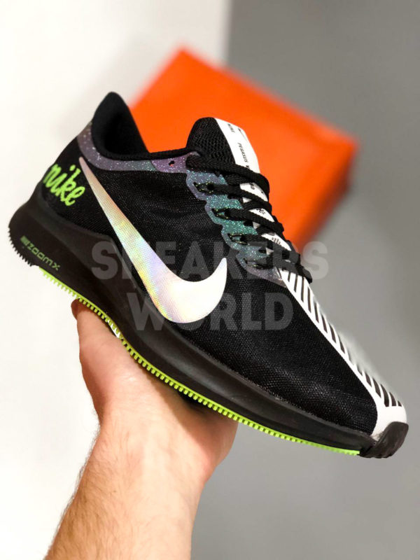 Nike Zoom Pegasus Turbo черно-зеленые купить в спб питере