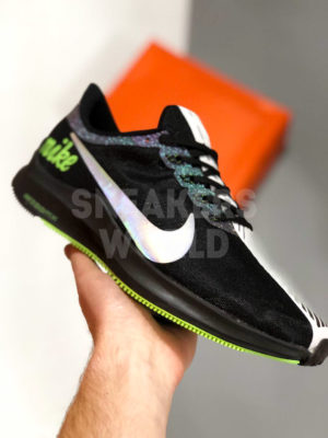 Nike Zoom Pegasus Turbo черно-зеленые