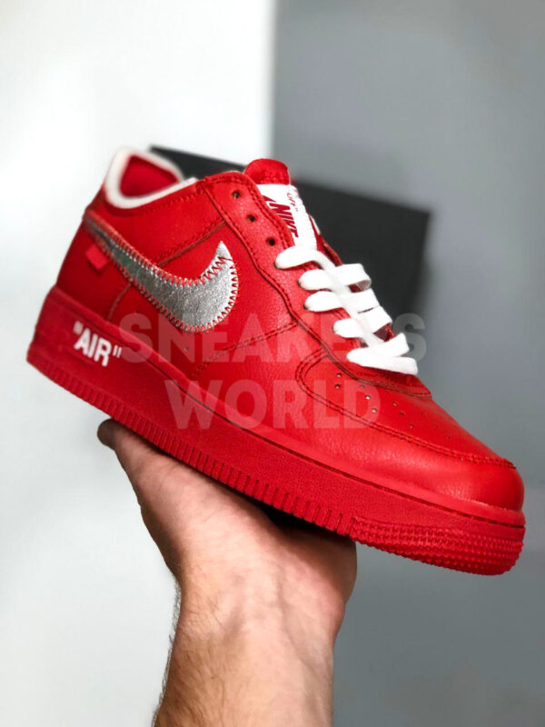 Nike Air Force 1 x Off-White красные купить в спб