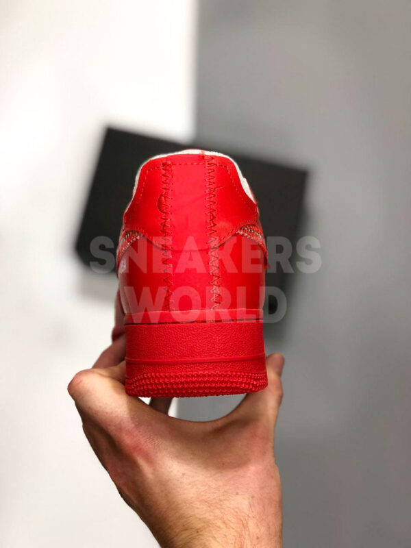 Nike Air Force 1 x Off-White красные купить в спб питере