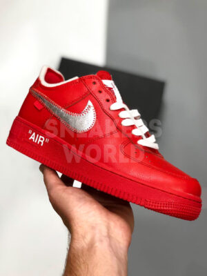 Nike Air Force 1 x Off-White красные