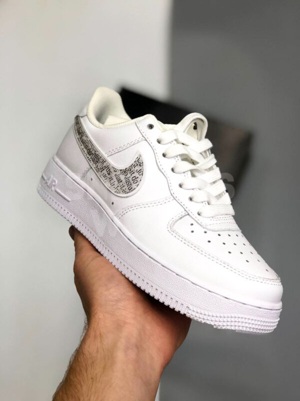 Nike Air Force 1 white Just Do It купить в спб питере