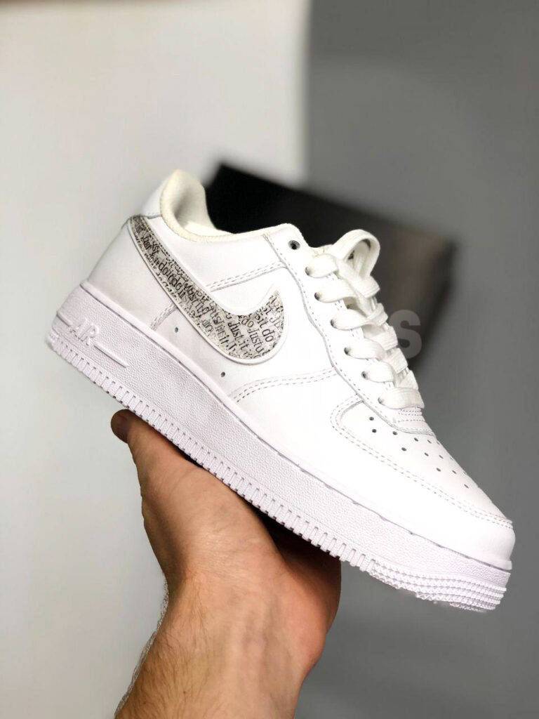 Nike Air Force 1 white Just Do It