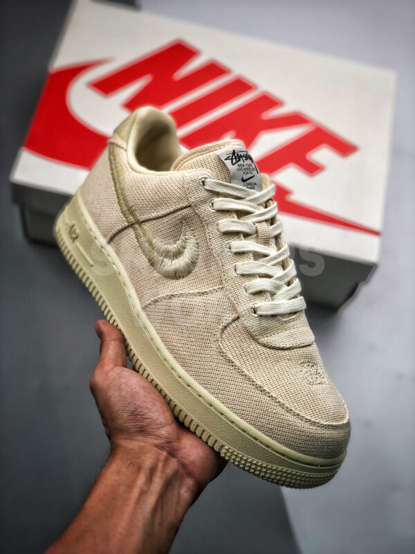 Nike Stussy x Nike Air Force 1 Fossil Stone