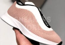 Кроссовки Dior розовые