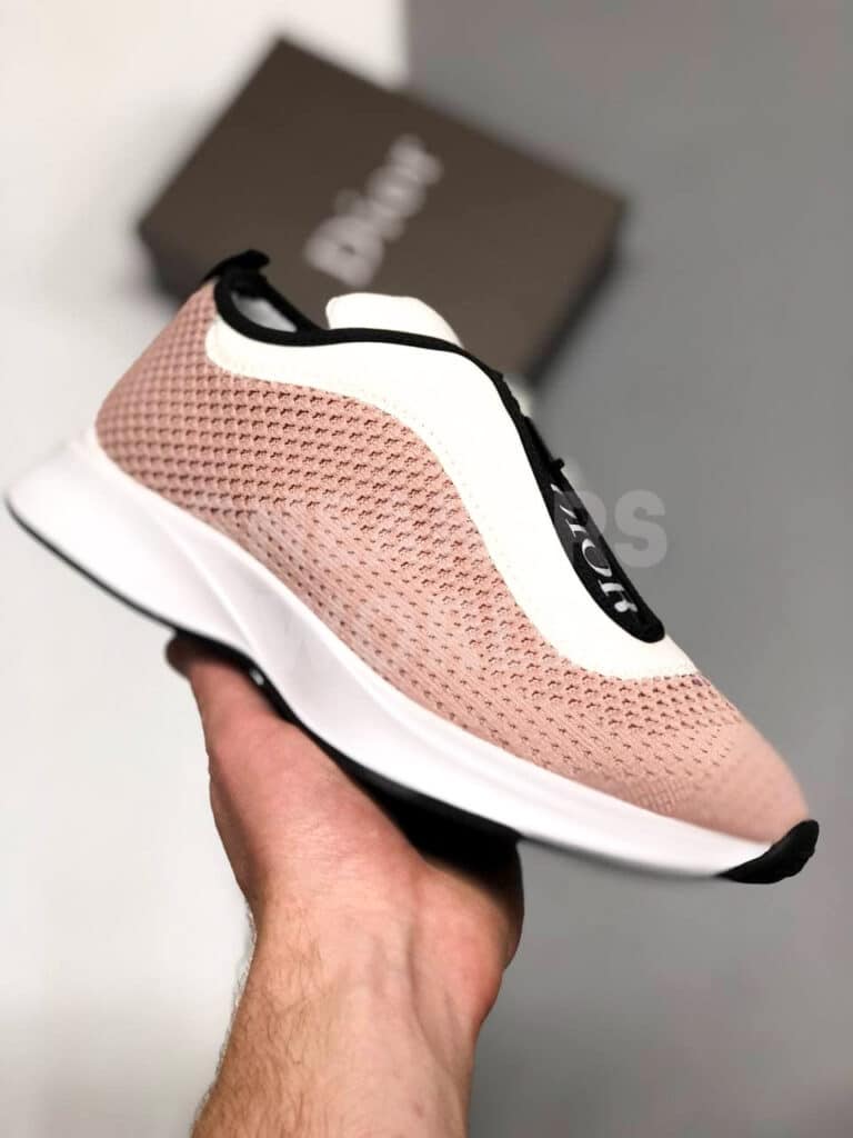 Кроссовки Dior розовые