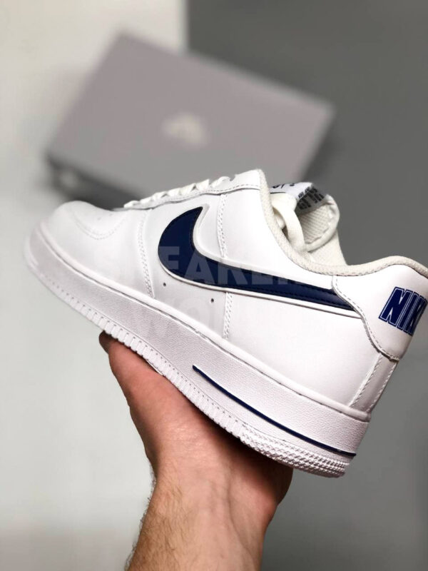 Nike Air Force 1 07 White Blue купить