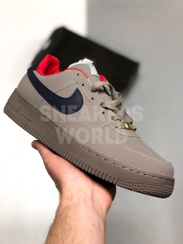 Кроссовки Nike Air Force 1 серые фото