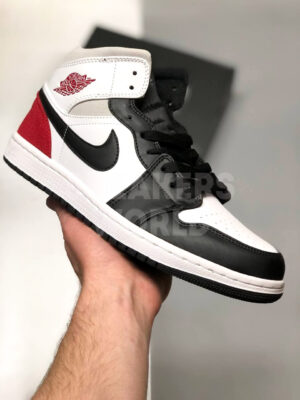 Nike Air Jordan 1 Mid SE Red Black Toe
