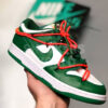 Nike Dunk low Off-White pine green